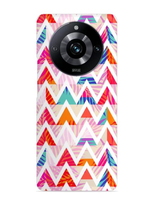 Abstract Triangle Background Snap Case for Realme Narzo 60 Pro (5G) Zapvi