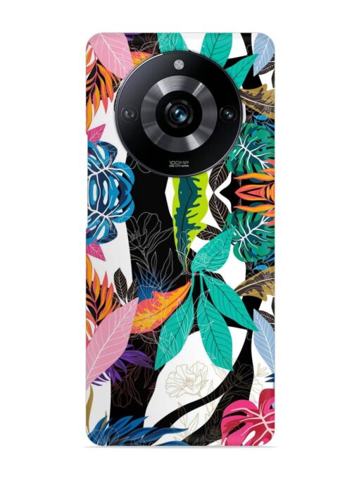 Floral Pattern Bright Snap Case for Realme Narzo 60 Pro (5G) Zapvi