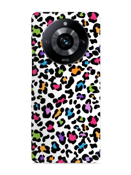 Seamless Leopard Pattern Snap Case for Realme Narzo 60 Pro (5G) Zapvi