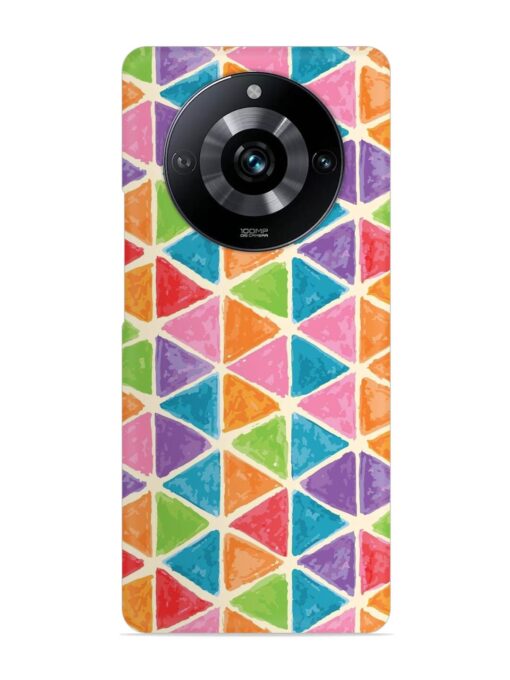 Seamless Colorful Isometric Snap Case for Realme Narzo 60 Pro (5G) Zapvi