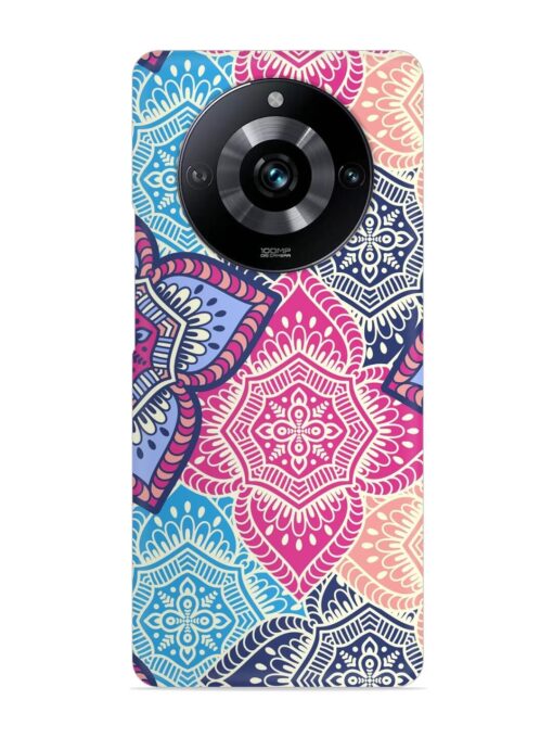 Ethnic Floral Seamless Snap Case for Realme Narzo 60 Pro (5G) Zapvi