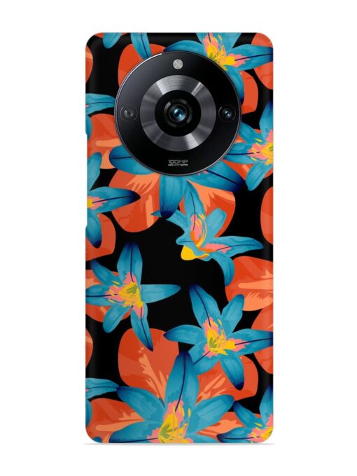 Philippine Flowers Seamless Snap Case for Realme Narzo 60 Pro (5G) Zapvi