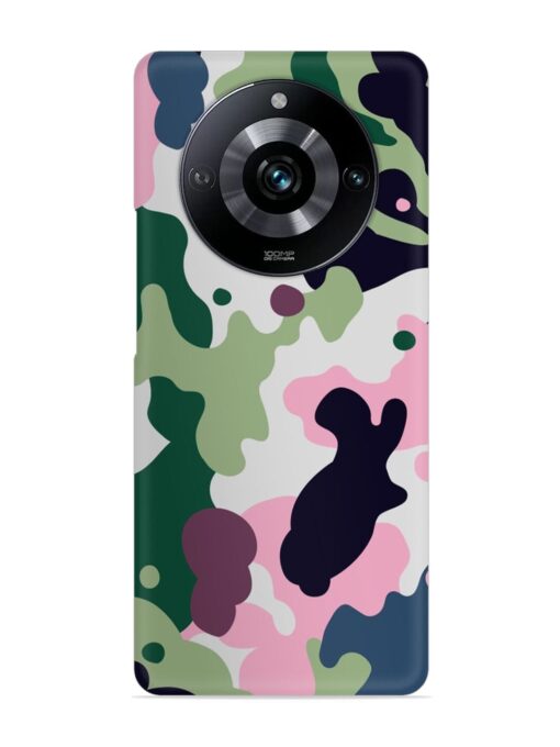 Seamless Funky Camouflage Snap Case for Realme Narzo 60 Pro (5G) Zapvi