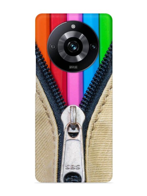 Zip In Color Snap Case for Realme Narzo 60 Pro (5G) Zapvi