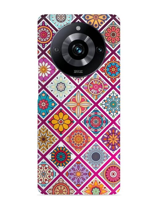 Seamless Tile Pattern Snap Case for Realme Narzo 60 Pro (5G) Zapvi