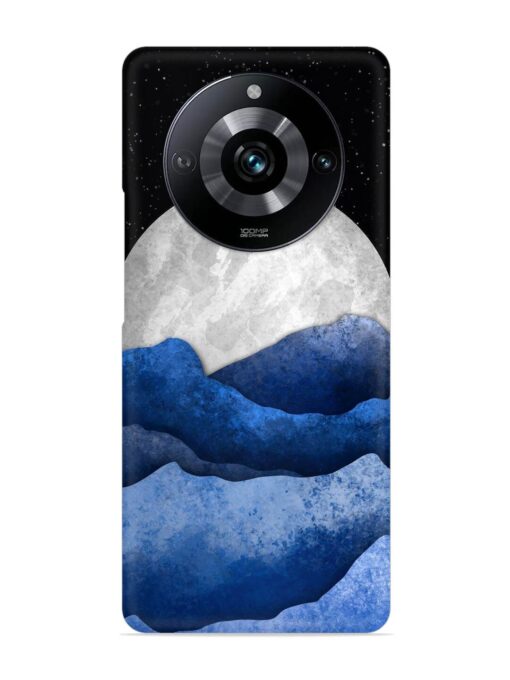 Full Moon Mountain Vector Snap Case for Realme Narzo 60 Pro (5G) Zapvi