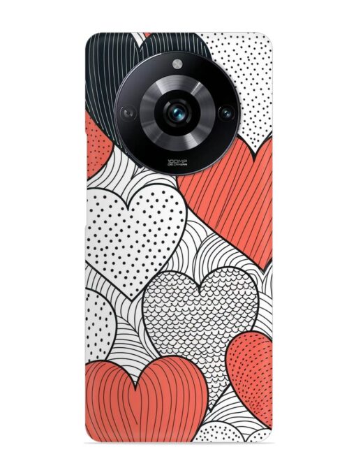 Girly Heart Seamless Snap Case for Realme Narzo 60 Pro (5G) Zapvi