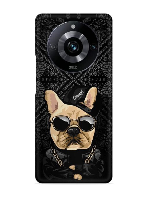 Gangsta Cool Sunglasses Dog Snap Case for Realme Narzo 60 Pro (5G) Zapvi