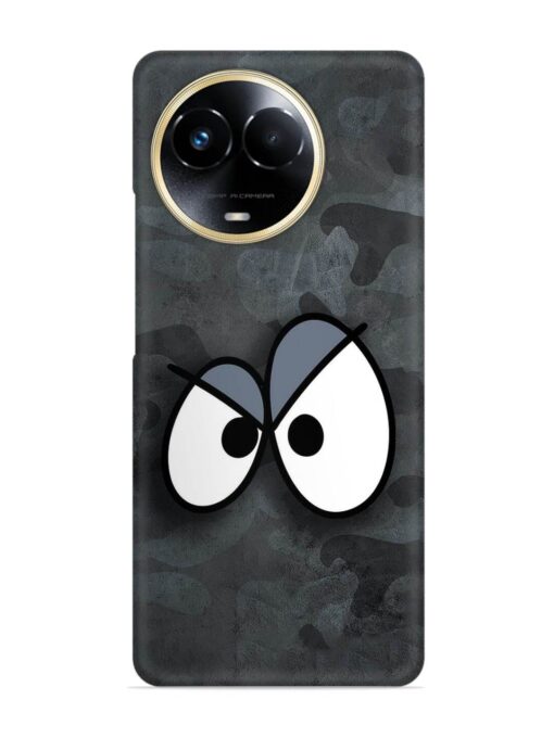 Big Eyes Night Mode Snap Case for Realme Narzo 60X (5G) Zapvi