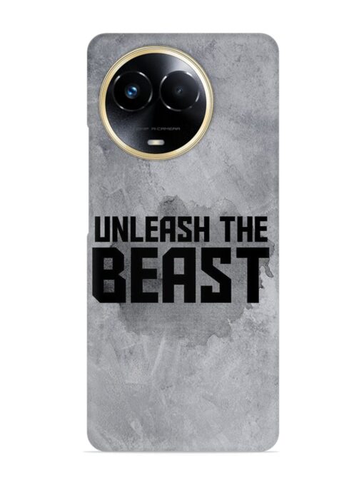 Unleash The Beast Snap Case for Realme Narzo 60X (5G) Zapvi