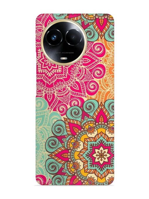 Mandala Seamless Snap Case for Realme Narzo 60X (5G) Zapvi