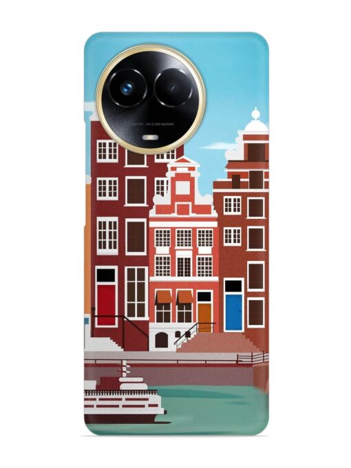 Scenery Architecture Amsterdam Landscape Snap Case for Realme Narzo 60X (5G) Zapvi