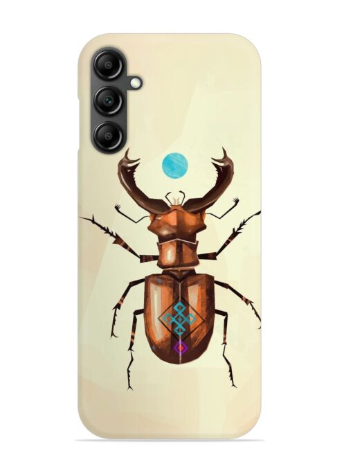 Stag Beetle Vector Snap Case for Samsung Galaxy A34 (5G) Zapvi