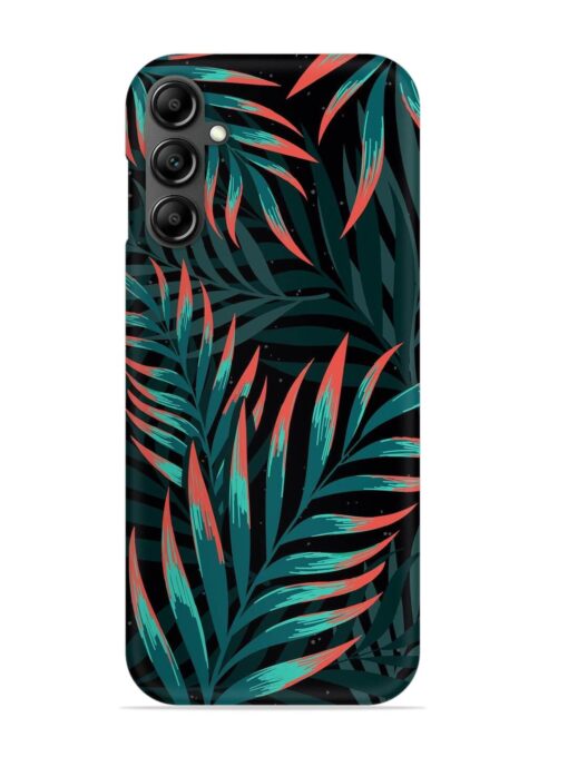 Green Leaf Art Snap Case for Samsung Galaxy A34 (5G) Zapvi