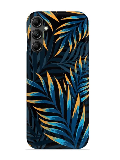 Abstract Leaf Art Snap Case for Samsung Galaxy A34 (5G) Zapvi