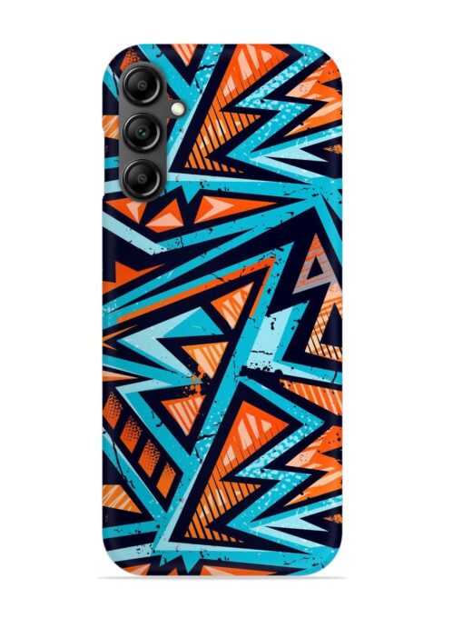 Abstract Seamless Grunge Snap Case for Samsung Galaxy A34 (5G) Zapvi