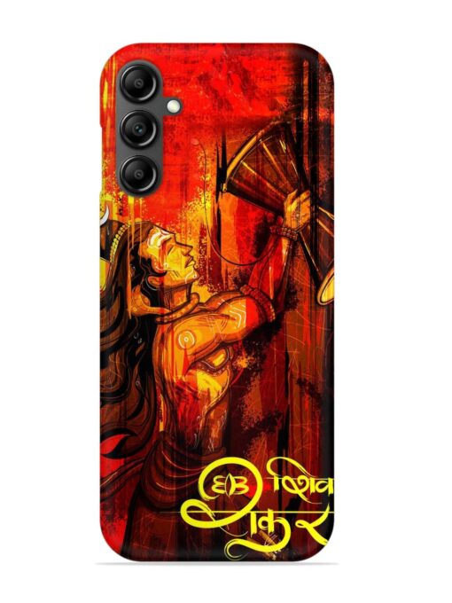 Illustration Lord Shiva Snap Case for Samsung Galaxy A34 (5G) Zapvi