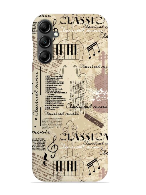 Classical Music Lpattern Snap Case for Samsung Galaxy A34 (5G) Zapvi