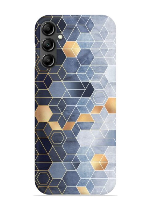 Geometric Abstraction Hexagons Snap Case for Samsung Galaxy A34 (5G) Zapvi