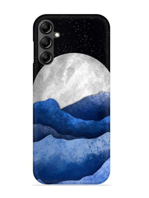 Full Moon Mountain Vector Snap Case for Samsung Galaxy A34 (5G) Zapvi