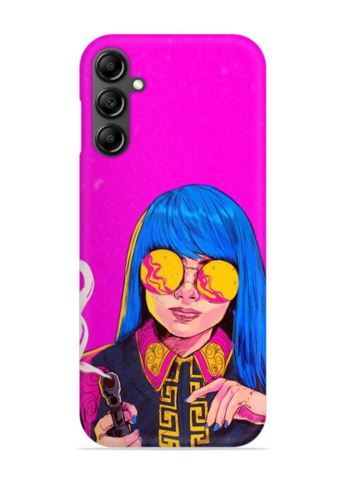 Aesthetic Anime Girl Snap Case for Samsung Galaxy A34 (5G) Zapvi