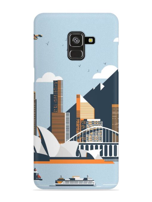 Sydney Opera Landscape Snap Case for Samsung Galaxy A8 Plus Zapvi