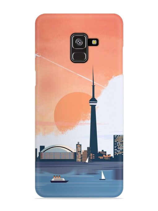 Toronto Canada Snap Case for Samsung Galaxy A8 Plus Zapvi