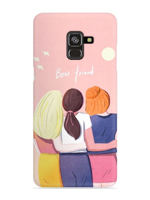 Friendship Day Snap Case for Samsung Galaxy A8 Plus Zapvi