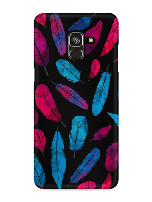 Feather Art Snap Case for Samsung Galaxy A8 Plus Zapvi