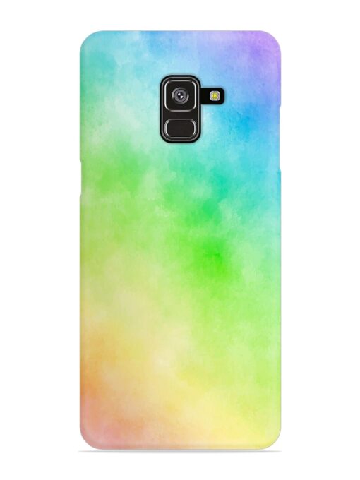 Watercolor Mixture Snap Case for Samsung Galaxy A8 Plus Zapvi