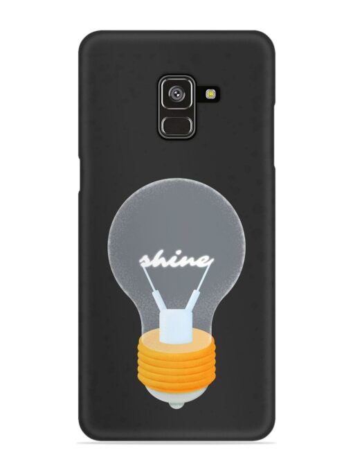 Bulb Background Snap Case for Samsung Galaxy A8 Plus Zapvi