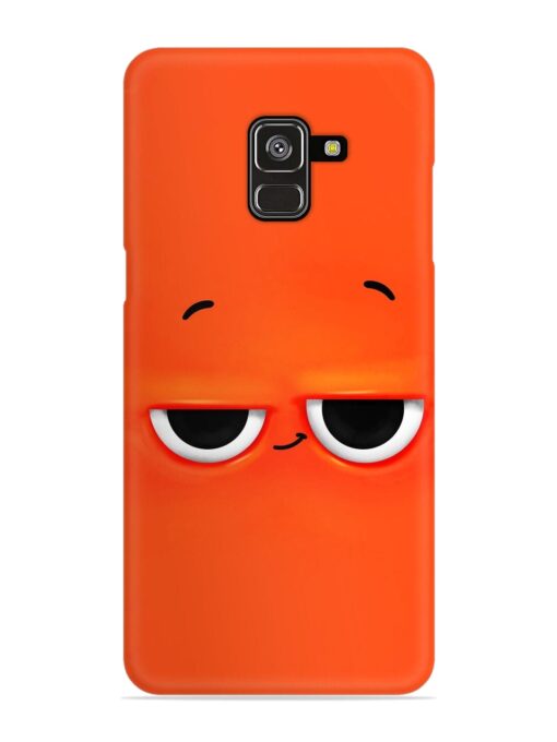 Smiley Face Snap Case for Samsung Galaxy A8 Plus Zapvi