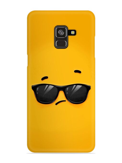 Attitude Glass Art Snap Case for Samsung Galaxy A8 Plus Zapvi