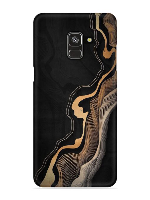 Abstract Art Snap Case for Samsung Galaxy A8 Plus Zapvi