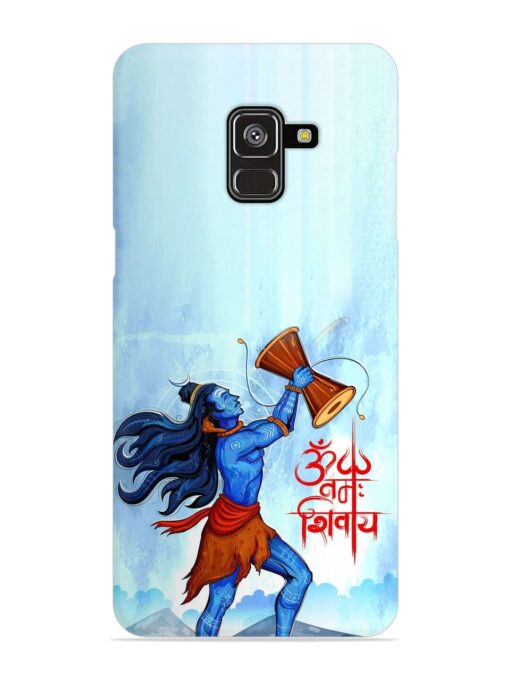 Illustration Lord Shiva Snap Case for Samsung Galaxy A8 Plus Zapvi