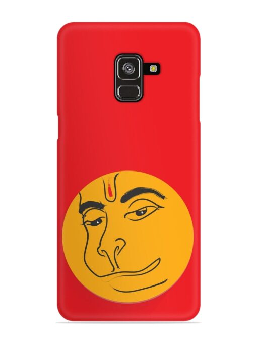 Lord Hanuman Vector Snap Case for Samsung Galaxy A8 Plus Zapvi