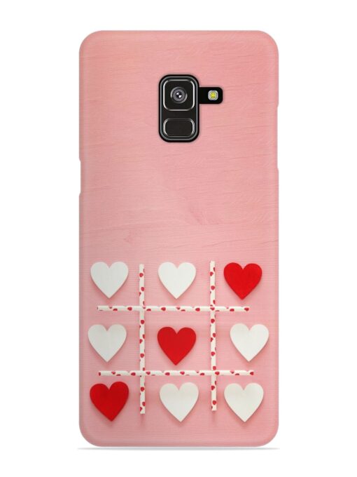 Valentines Day Concept Snap Case for Samsung Galaxy A8 Plus Zapvi