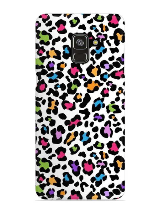 Seamless Leopard Pattern Snap Case for Samsung Galaxy A8 Plus Zapvi