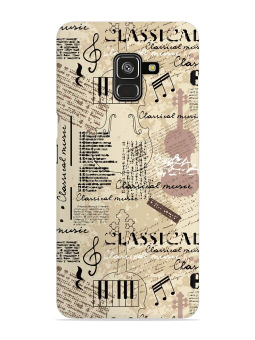 Classical Music Lpattern Snap Case for Samsung Galaxy A8 Plus Zapvi