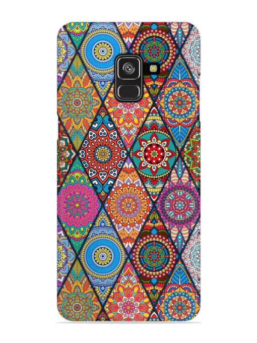 Seamless Tile Pattern Snap Case for Samsung Galaxy A8 Plus Zapvi