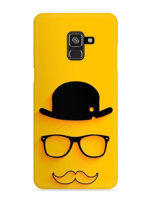 Classic Face Vector Snap Case for Samsung Galaxy A8 Plus Zapvi