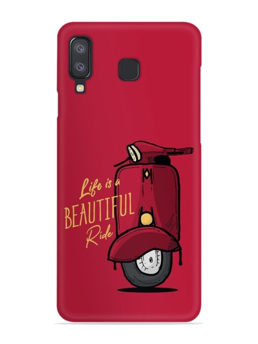 Life Is Beautiful Rides Snap Case for Samsung Galaxy A8 Star Zapvi