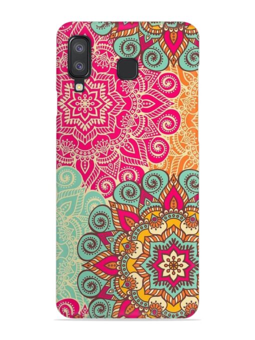 Mandala Seamless Snap Case for Samsung Galaxy A8 Star Zapvi