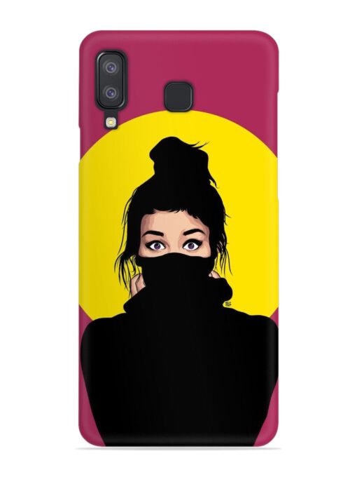 Girly Vector Snap Case for Samsung Galaxy A8 Star Zapvi