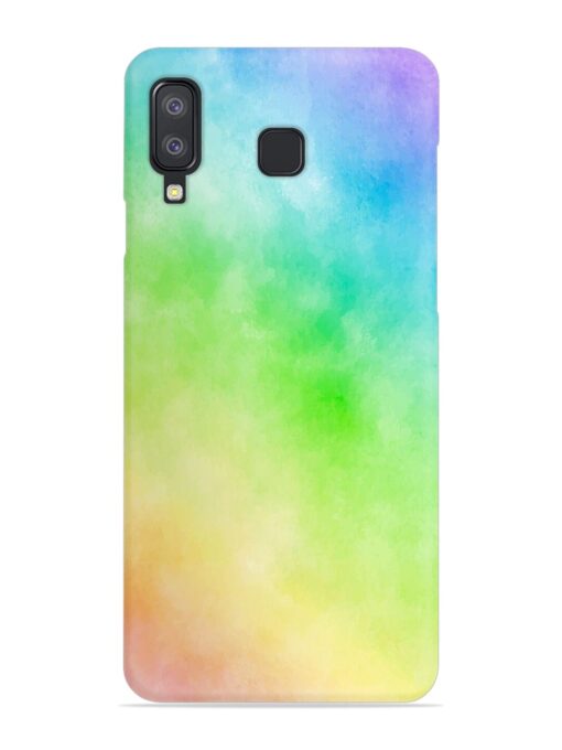 Watercolor Mixture Snap Case for Samsung Galaxy A8 Star Zapvi