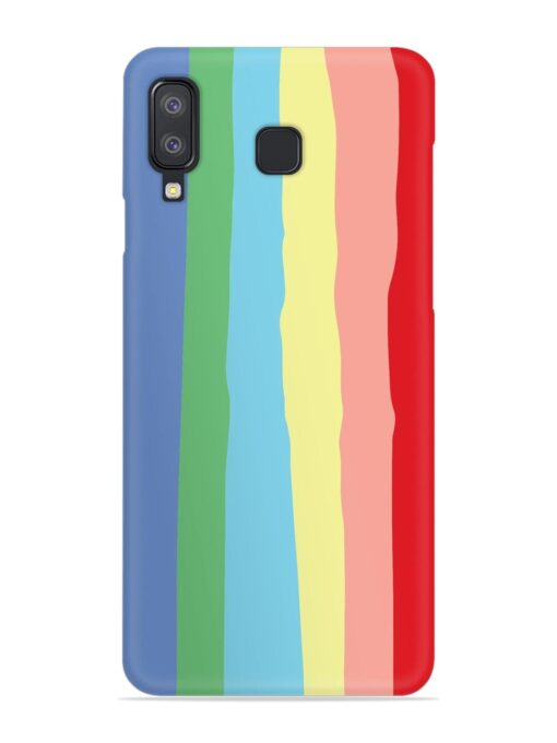 Rainbow Premium Shade Snap Case for Samsung Galaxy A8 Star Zapvi