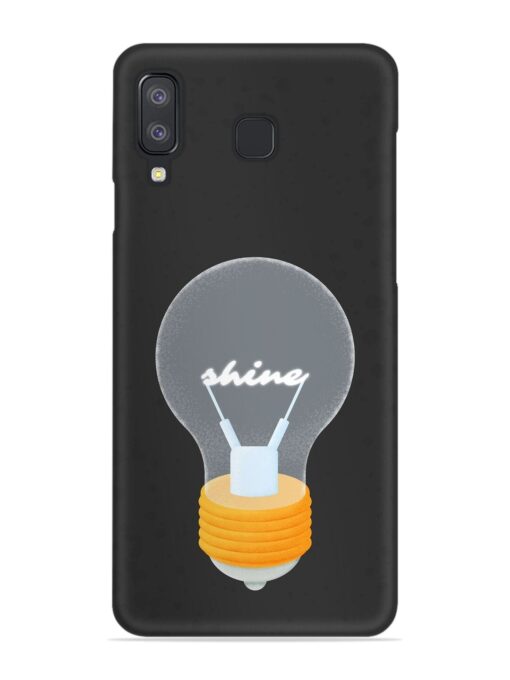 Bulb Background Snap Case for Samsung Galaxy A8 Star Zapvi