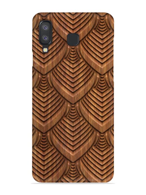 Carved Pattern On Snap Case for Samsung Galaxy A8 Star Zapvi