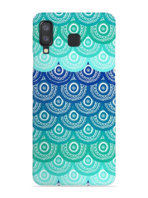 Ethnic Seamless Pattern Snap Case for Samsung Galaxy A8 Star Zapvi