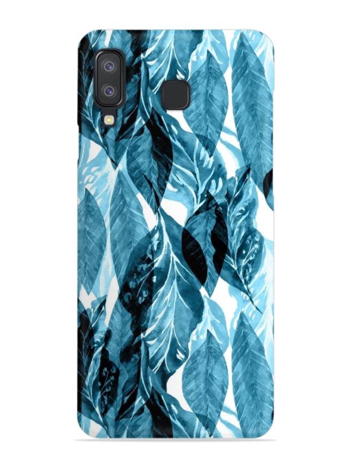 Leaves Pattern Jungle Snap Case for Samsung Galaxy A8 Star Zapvi